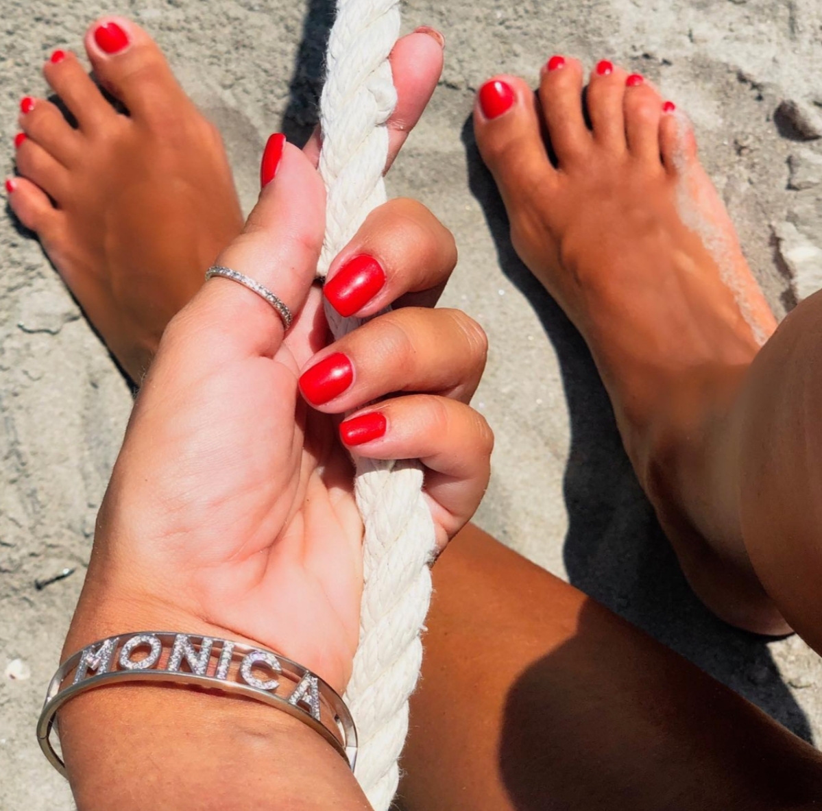 Monica bertini feet