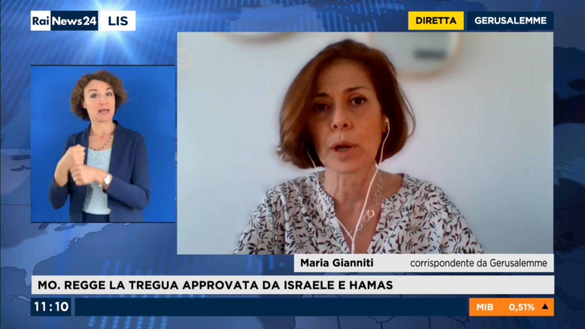 Maria Gianniti (Rai News 24) Maria Gianniti (Rai News 24)